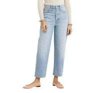 Madewell Balloon Jeans Womens 27 High-Waisted Light Wash Denim